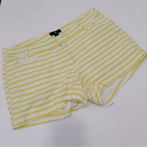 Gap Short Women’s Size 2 Yellow Stripe